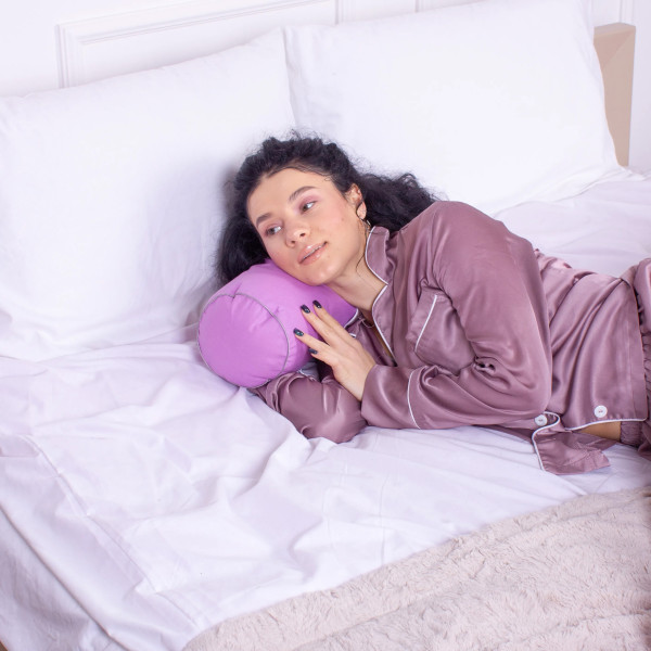 Фото - Подушка валик MirSon №8117 Naturale Line 16-3310 Bernarda EcoSilk 100х16 см (2200006248460)