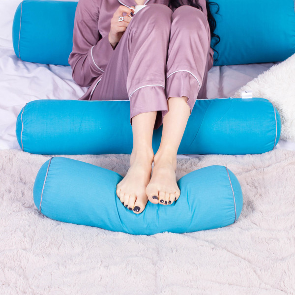 Фото - Подушка валик MirSon №8513 Naturale Line 17-4735 Caterina 50% Memory 60х20 см (2200006342090)