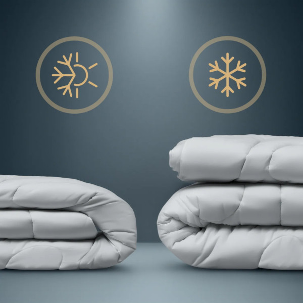 Фото - Одеяло летнее полуторное MirSon Bianco Eco-Soft 847 155x215 см (2200000620729)