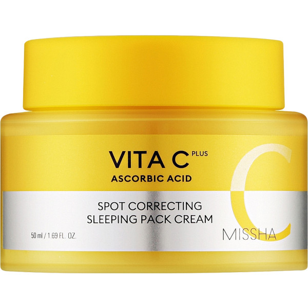 Фото - Крем для лица Missha Vita C Plus Sleeping 50 мл (8809747962624)