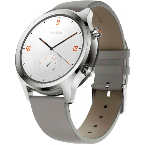 MOBVOI TicWatch C2 WG12036 Platinum Silver COMFY