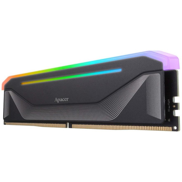 Фото - Память DDR Apacer DDR5 2x16GB/5600 NOX RGB Black (AH5U32G56C522NBAA-2)