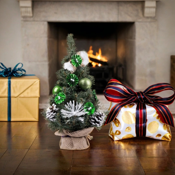 Фото - Ёлка настольная YES! Fun Изумрудное сияние 0,45 м (903810)