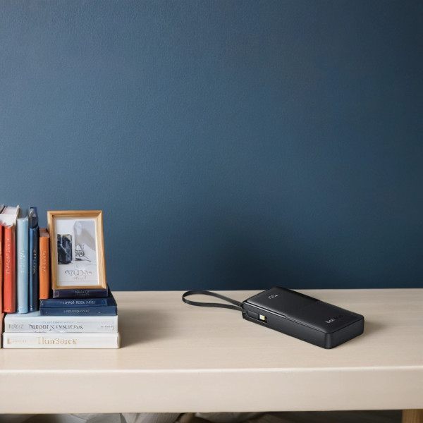 Фото - Батарея мобильная Baseus  Bipow 2 Digital Display 20W 20000mAh black (P10077101113-01)