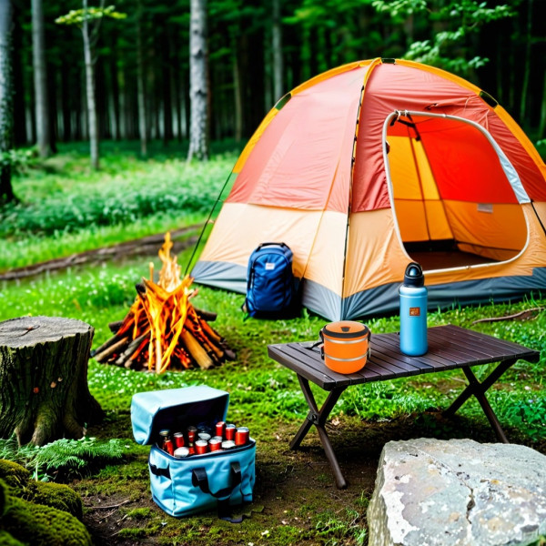 Фото - Термос для продуктов Heinner 0,7+0,7л Orange (HR-F-863-2P)