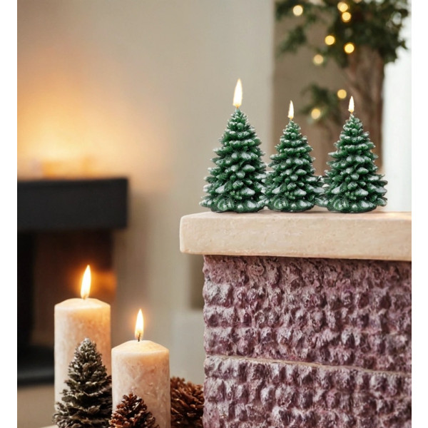 Фото - Свеча декоративная YES! Fun Елка 15 см (710365)