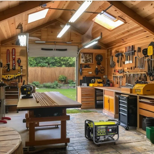 Фото - Генератор бензиновый Konner&Sohnen Basic KSB 2800C