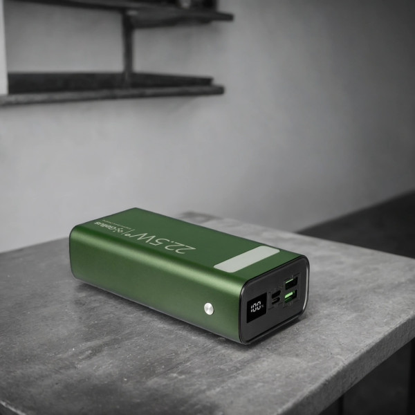 Фото - Батарея мобильная Gelius Lightstone GP-PB300 30000mAh Green (90465)