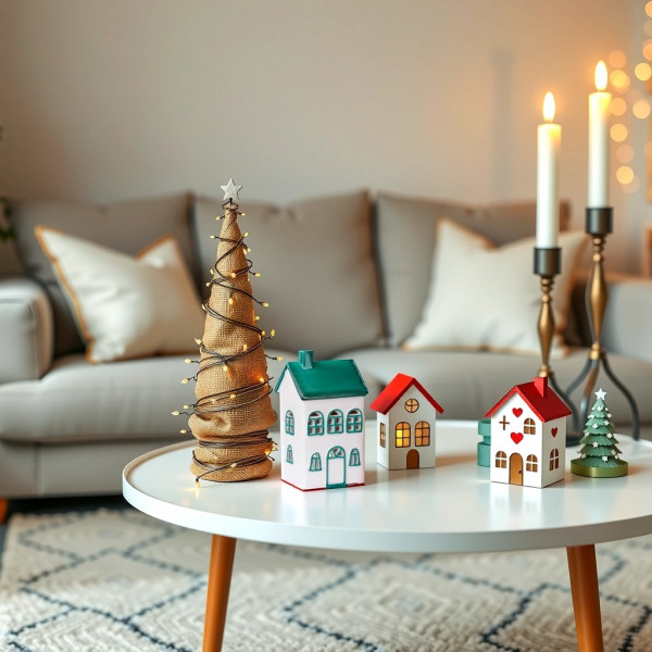 Фото - Декор New Year Novogod'ko Домик-подсвечник 17 см белый (974620)