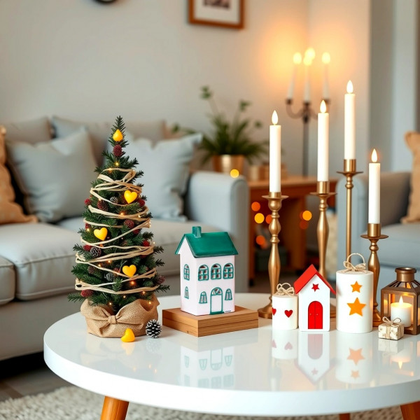 Фото - Декор New Year Novogod'ko Домик-подсвечник 17 см белый (974620)