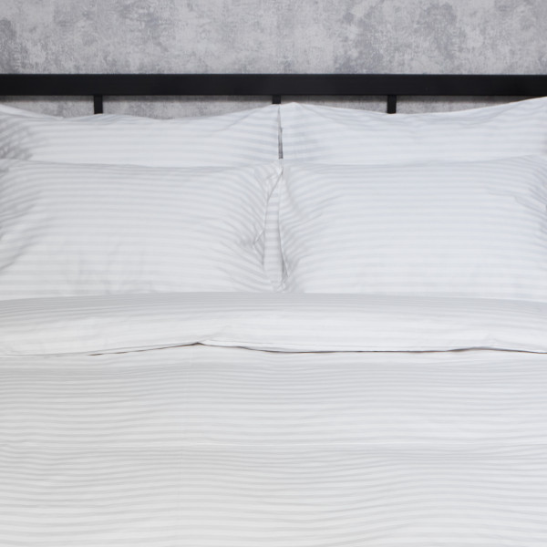 Фото - Комплект постельного белья Moon&Star Бязь Gold Люкс White Harmony 143х210 нав. 2х50х70 (MS-820007401)