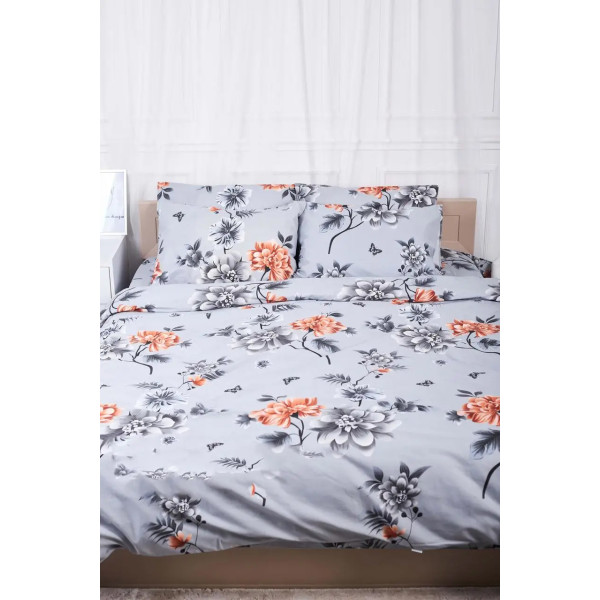 Фото - Комплект постельного белья Moon&Star 160х220 нав. 4х50х70 Piwonie Ranforce Elite (MS-820000093)
