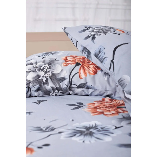 Фото - Комплект постельного белья Moon&Star 160х220 нав. 4х50х70 Piwonie Ranforce Elite (MS-820000093)