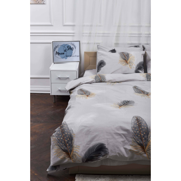 Фото - Комплект постельного белья Moon&Star 160х220х2 нав. 4х70х70 Soccoro Ranforce Elite (MS-820000384)