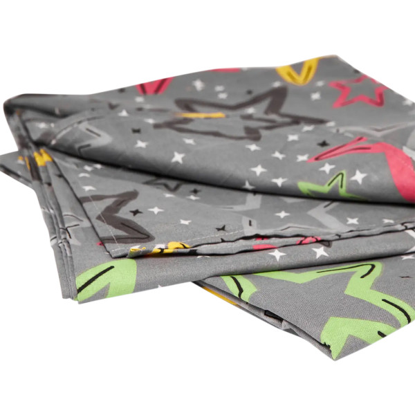 Фото - Простынь евро Moon&Star Cosmic Party Бязь Gold Люкс 200х220 см (MS-860000273)