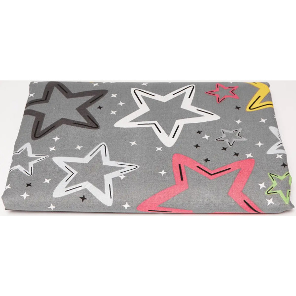 Фото - Простынь евро Moon&Star Cosmic Party Бязь Gold Люкс 200х220 см (MS-860000273)