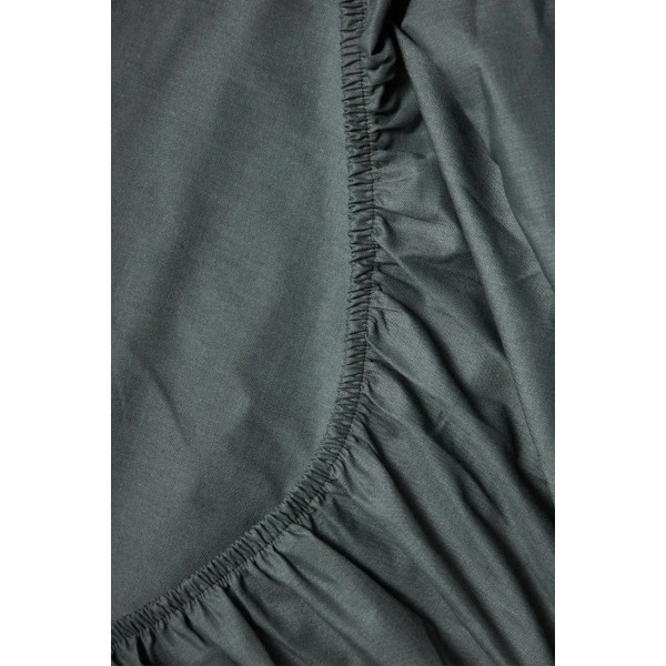 Фото - Простынь двуспальная Moon&Star Dark Green Бязь Gold Люкс 180х190х25 см (MS-850000195)