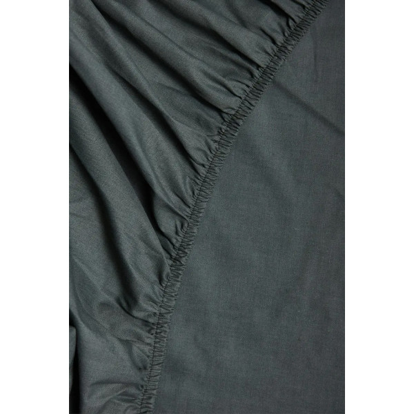 Фото - Простынь двуспальная Moon&Star Dark Green Бязь Gold Люкс 180х190х25 см (MS-850000195)