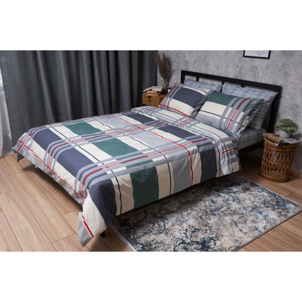 Фото - Комплект постельного белья Moon&Star Бязь Gold Люкс Cloudy King Size 220x240 (MS-820004693)