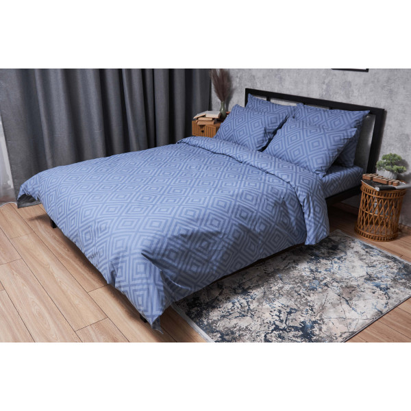 Фото - Комплект постельного белья Moon&Star Бязь Gold Люкс Crystal King Size 220x240 (MS-820004623)