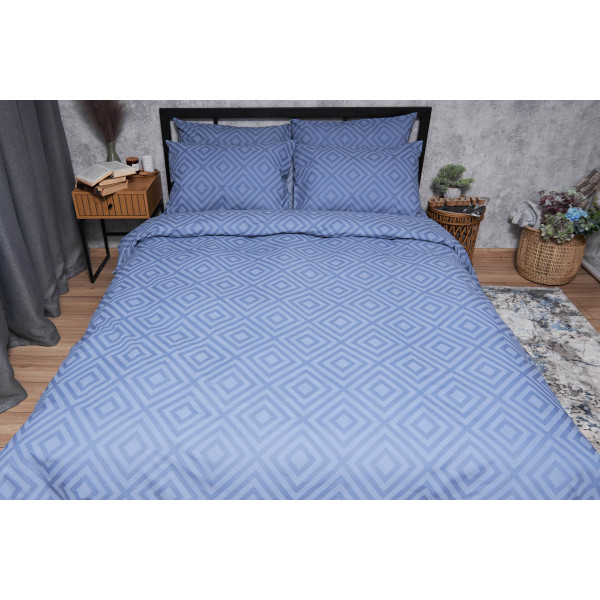 Фото - Комплект постельного белья Moon&Star Бязь Gold Люкс Crystal King Size 220x240 (MS-820004623)