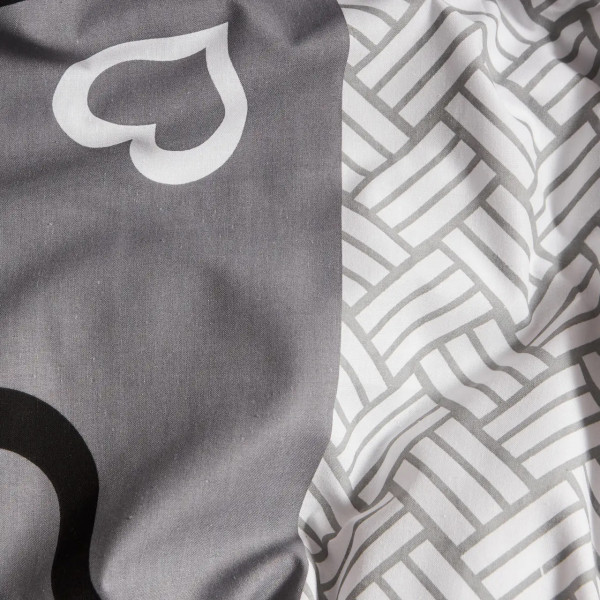 Фото - Комплект постельного белья Moon&Star Бязь Gold Люкс Feline Romance 160х220 нав. 2х50х70 (MS-820009226)