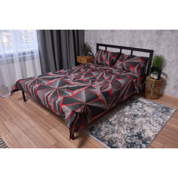 Фото - Комплект постельного белья Moon&Star Бязь Gold Люкс Geometry 143х210х2 нав. 4х50х70 (MS-820002256)