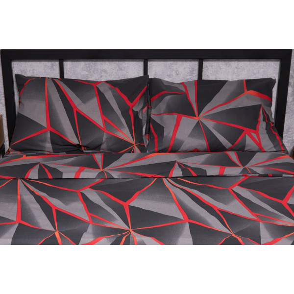 Фото - Комплект постельного белья Moon&Star Бязь Gold Люкс Geometry 143х210х2 нав. 4х50х70 (MS-820002256)