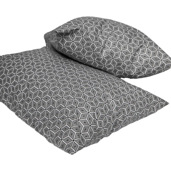 Фото - Наволочка Moon&Star Набор Бязь Gold Люкс Grey Labyrinth 50х70 2 шт. (MS-840001377)