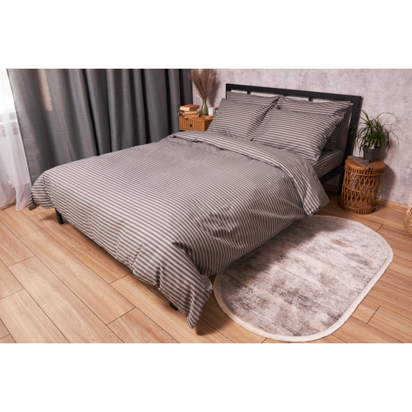 Фото - Комплект постельного белья Moon&Star Бязь Gold Люкс «Ice Grey» 160х220х2 нав. 2х70х70 (MS-820003462)