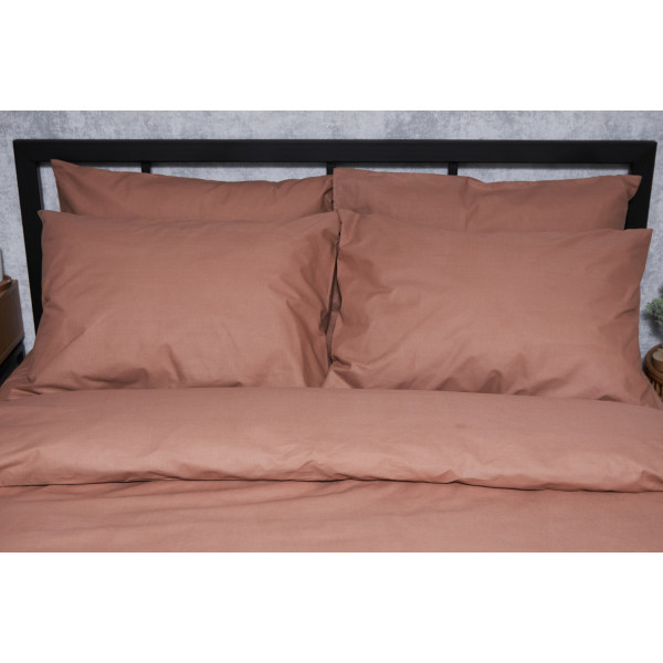 Фото - Комплект постельного белья Moon&Star Бязь Gold Люкс «Light Brown» 160х220х2 нав. 4х70х70 (MS-820004549)