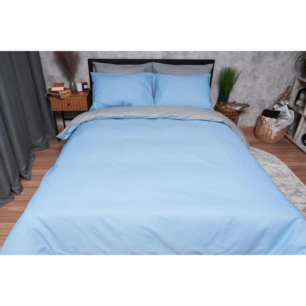 Фото - Пододеяльник двуспальный евро Moon&Star Бязь Gold Люкс Nordic Gray King Size 220x240 см (MS-870000204)