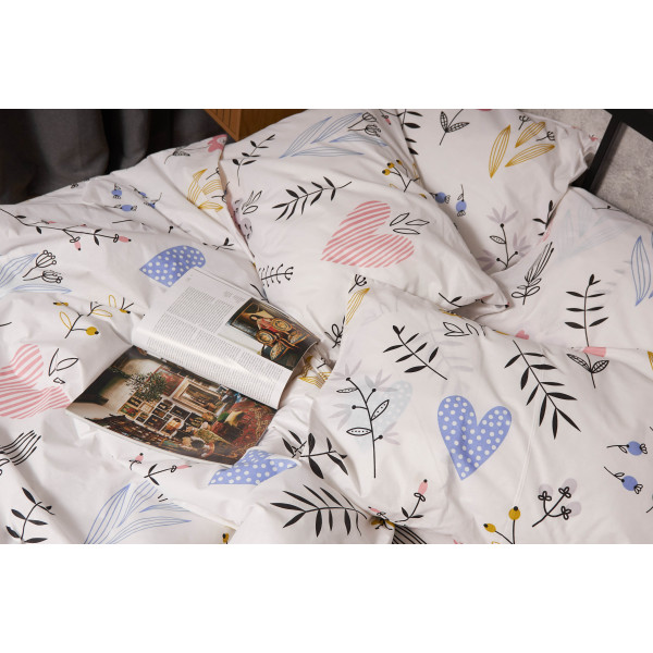 Фото - Комплект постельного белья Moon&Star Бязь Gold Люкс Painting 160х220 нав. 2х50х70  (MS-820005761)