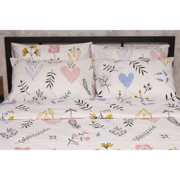 Фото - Комплект постельного белья Moon&Star Бязь Gold Люкс Painting 160х220 нав. 2х50х70  (MS-820005761)