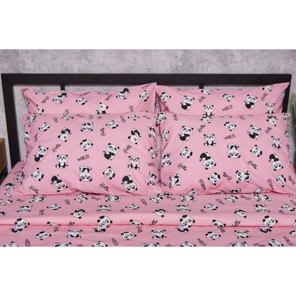 Фото - Комплект постельного белья Moon&Star Бязь Gold Люкс Pandas 143х210 (MS-820004320)