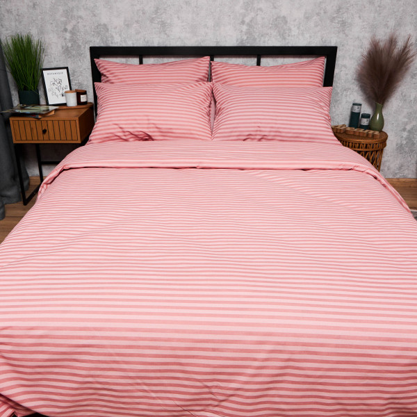 Фото - Комплект постельного белья Moon&Star Бязь Gold Люкс Pink Whisper 175х210 см нав. 50х70 2 шт. (MS-890000127)