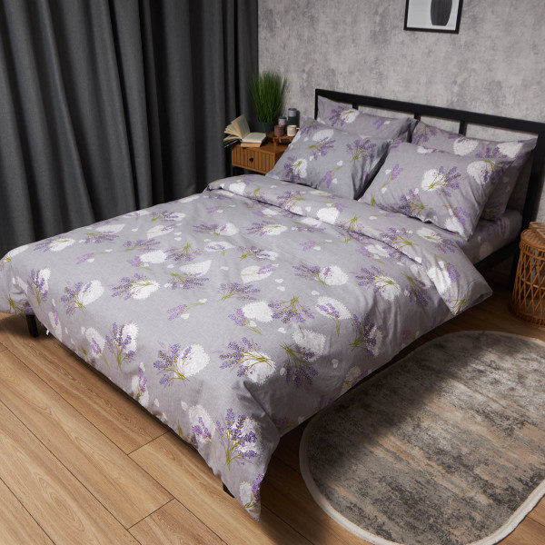 Фото - Комплект постельного белья Moon&Star Бязь Gold Люкс Provence Dreams 160х220 нав. 4х70х70 (MS-820009649)