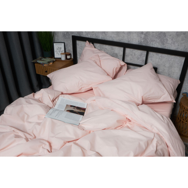 Фото - Комплект постельного белья Moon&Star Бязь Gold Люкс «Soft Rose» 160х220х2 нав. 2х40х60 (MS-820006960)