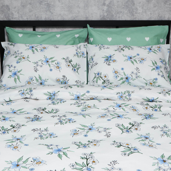 Фото - Комплект постельного белья Moon&Star Бязь Gold Люкс Spring Harmony 175х210 нав. 2х70х70 (MS-820006972)