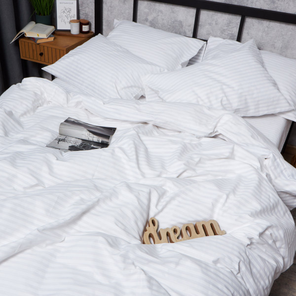 Фото - Комплект постельного белья Moon&Star Бязь Gold Люкс White Harmony 175х210 нав. 4х70х70 (MS-820007394)