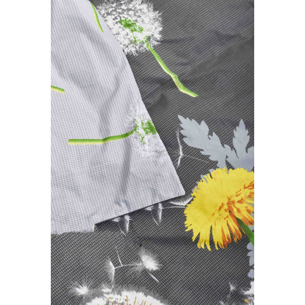 Фото - Комплект постельного белья Moon&Star King Size 220x240 см нав. 4х50х70 Dandelion Бязь Gold Люкс (MS-820000943)