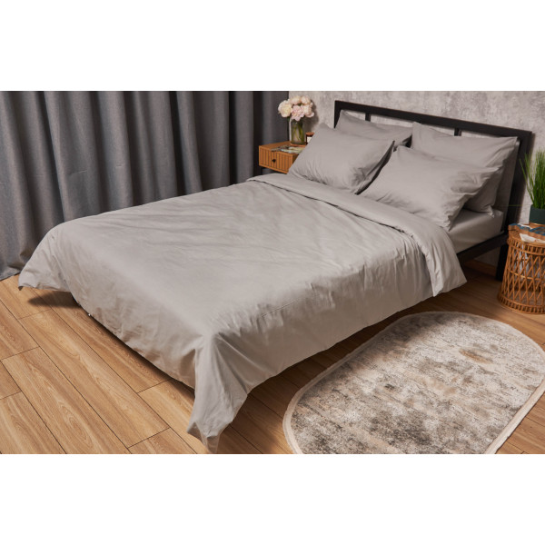 Фото - Комплект постельного белья Moon&Star 175х210 см нав. 2х40х60 Gray Бязь Gold Люкс (MS-820001118)