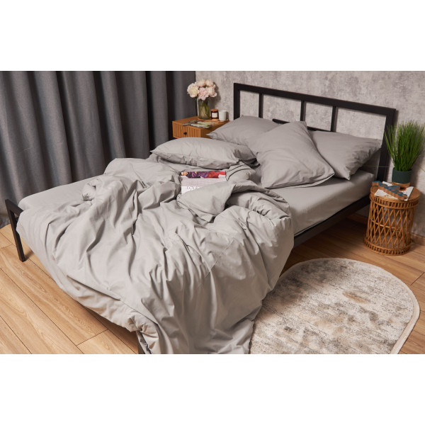 Фото - Комплект постельного белья Moon&Star 175х210 см нав. 2х40х60 Gray Бязь Gold Люкс (MS-820001118)