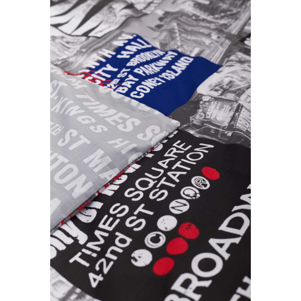 Фото - Комплект постельного белья Moon&Star 200х220 см нав. 2х50х70 New York Бязь Gold Люкс (MS-820001222)