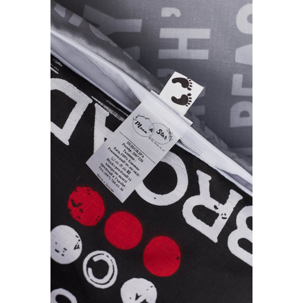 Фото - Комплект постельного белья Moon&Star 200х220 см нав. 2х70х70 New York Бязь Gold Люкс (MS-820001223)