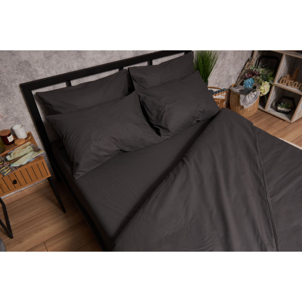 Фото - Комплект постельного белья Moon&Star 175х210 см нав. 2х70х70 Sweat Gray Бязь Gold Люкс (MS-820001327)