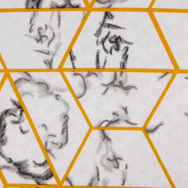 Фото - Простынь двуспальная Moon&Star Modern Marble Бязь Gold Люкс 200х200х20 см (MS-850001258)