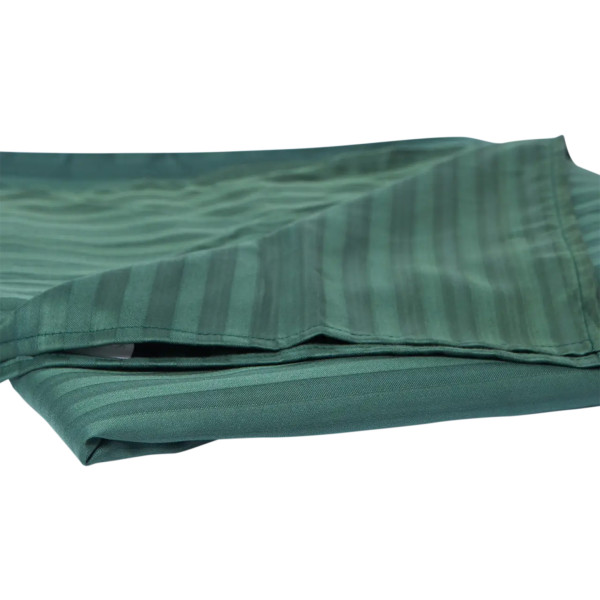 Фото - Простынь двуспальная Moon&Star Mystic Green Satin Stripe Gold Люкс 150х220 см (MS-860000246)