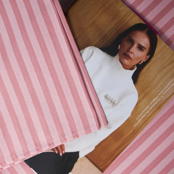 Фото - Простынь односпальная Moon&Star Pink Whisper Бязь Gold Люкс 110х160 см (MS-860000165)