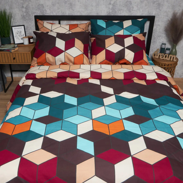 Фото - Пододеяльник полуторный Moon&Star Premium Modern Chaos 143x210 см (MS-870000875)